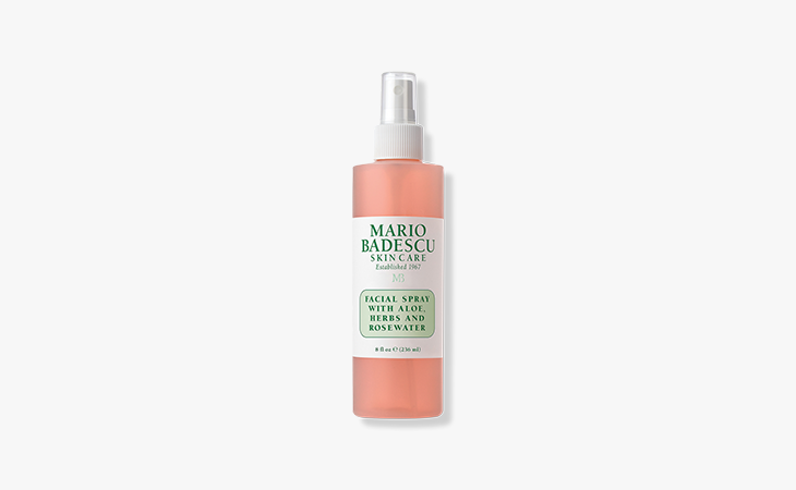 FACIAL SPRAY WITH ALOE, HERBS AND ROSEWATER